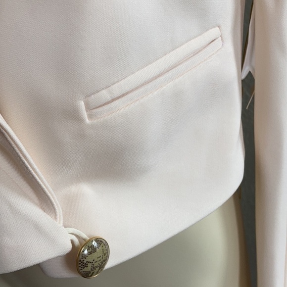 𝅺LEIFSDOTTIR ivory cropped blazer SZ 2 NWT $398 - Picture 9 of 12
